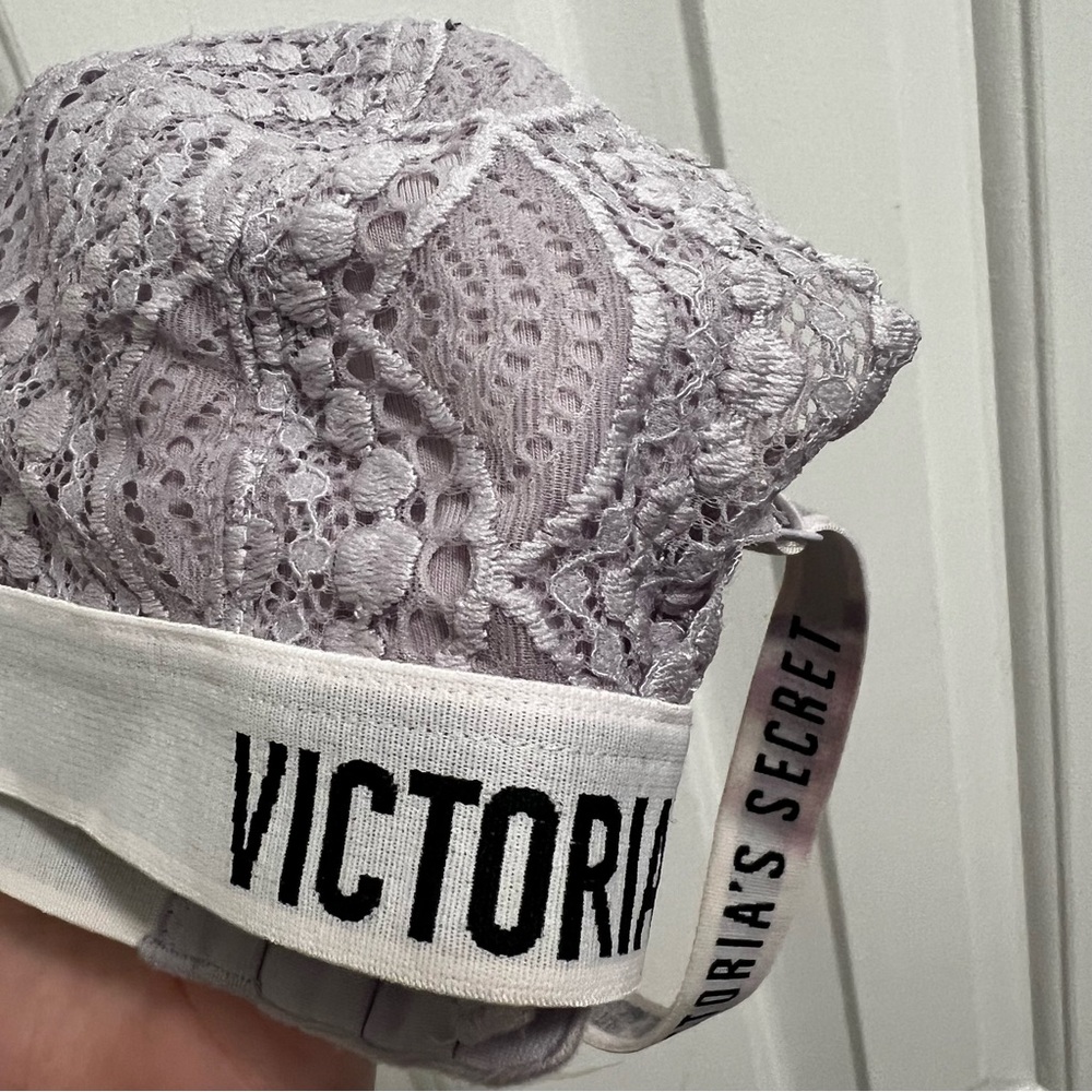 Victoria’s Secret lilac lavender lace bralette - Picture 5 of 6